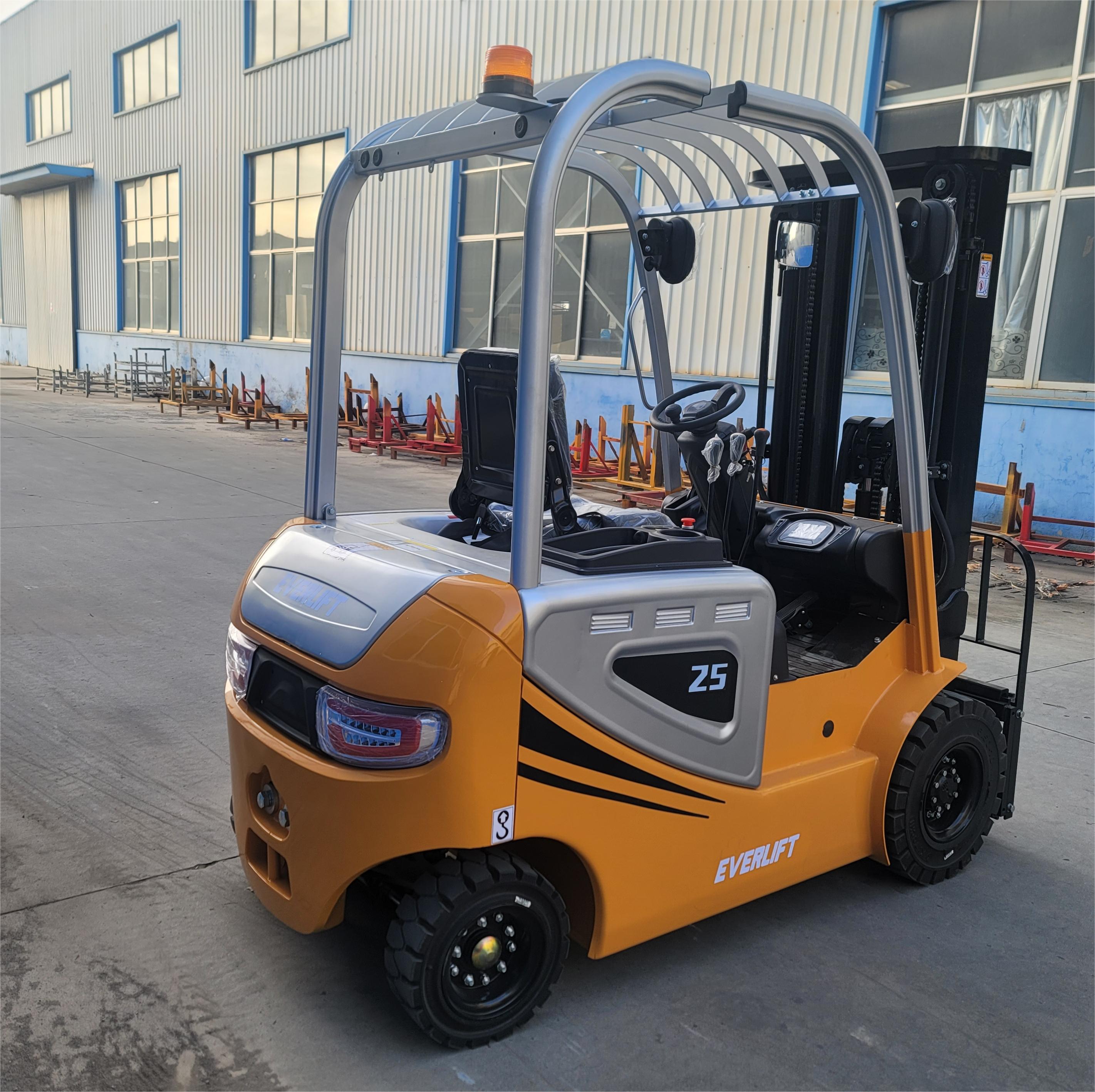 Электрический вилочный погрузчик 2,5 тонны Everlift FB25E Мини-электрический погрузчик 2500 кг, высота подъема 3 м с высоким качеством