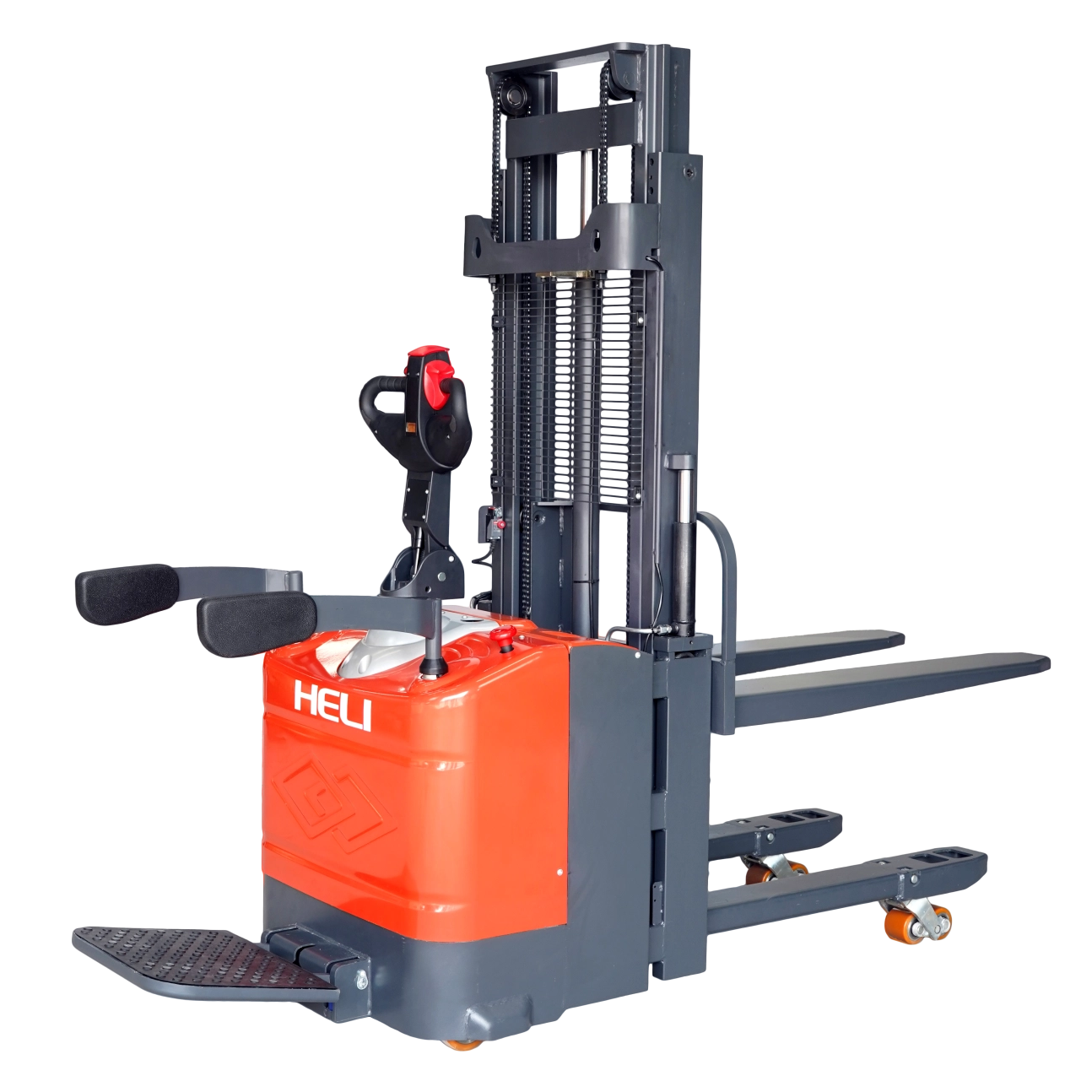 Everlift 1,5T 3-3,5 млн. Стоящий грузовик с двойным подъемным электрическим укладка 