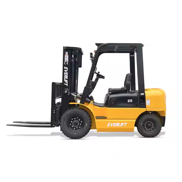 Дизельные вилочные погрузчики Everlift новые 2 тонны 3 м с японским вилочным погрузчиком с двигателем Nissan ISUZU Mitsubishi