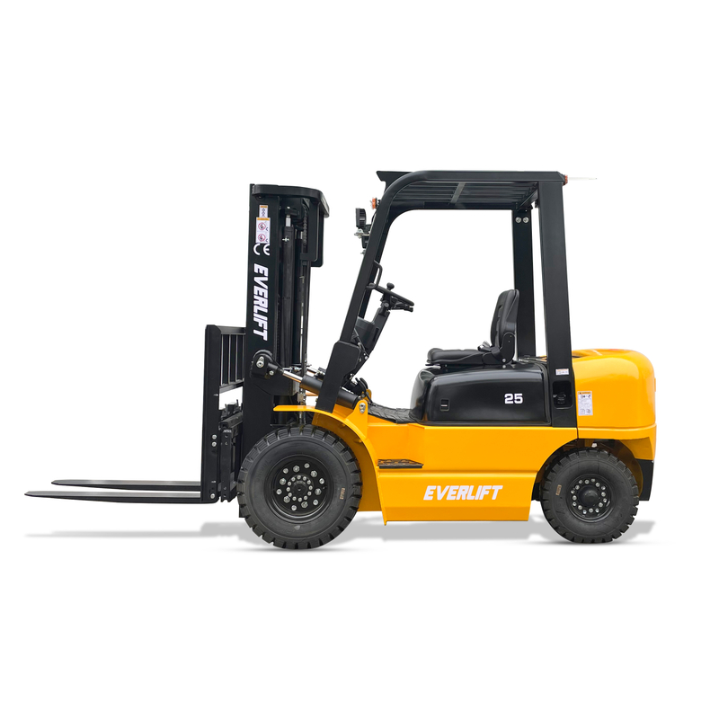 Вилочный погрузчик FD30 Everlift Дизельные вилочные погрузчики Цена 2500 кг 3000 кг 3500 кг 3-6 м Триплексная мачта Бензиновые вилочные погрузчики со сжиженным газом Твердые шины Боковой сдвиг