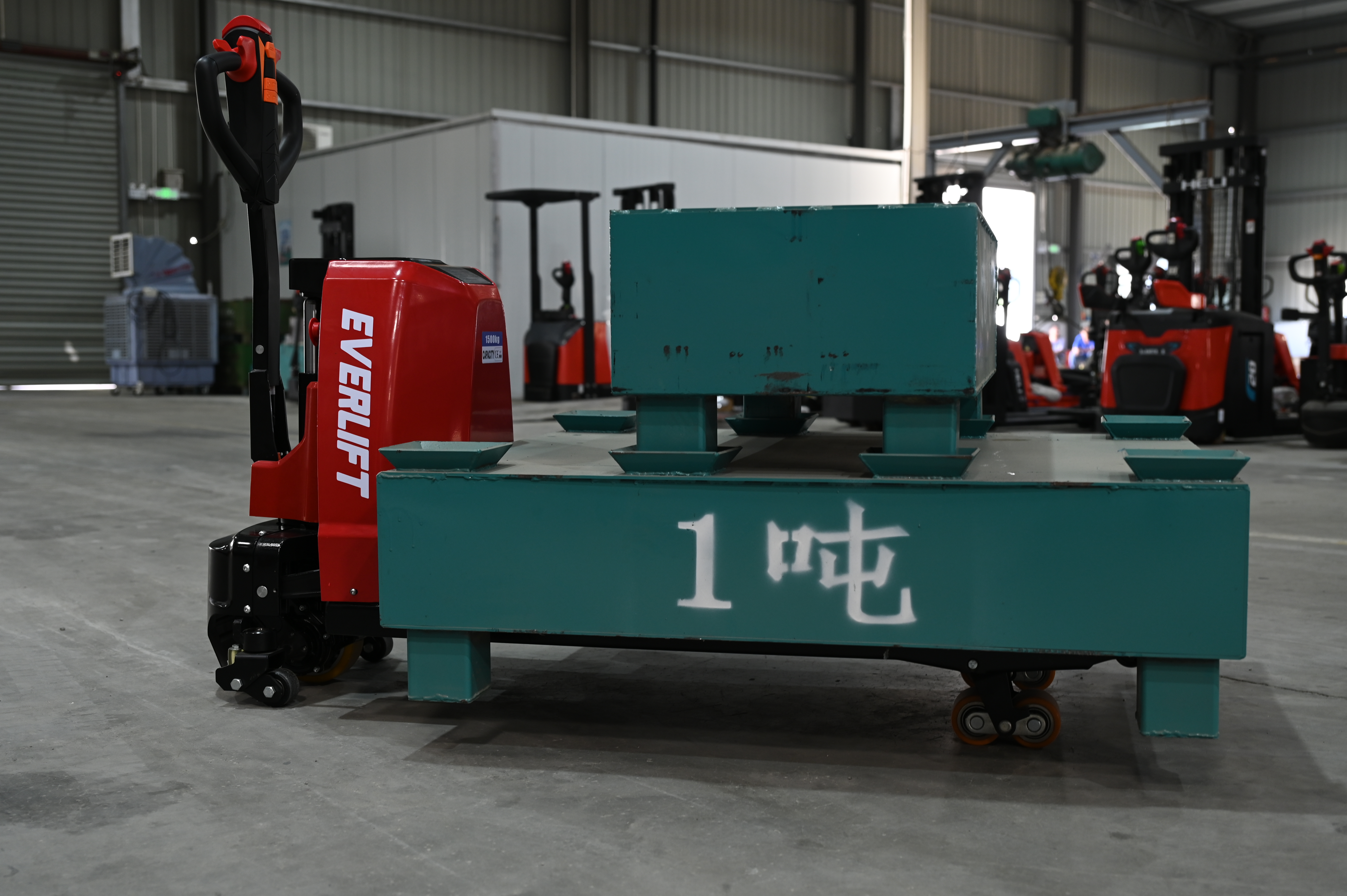 Everlift 1,5 тонны 2 тонны, высота подъема 200 мм, электрическая тележка с питанием от литиевой батареи 