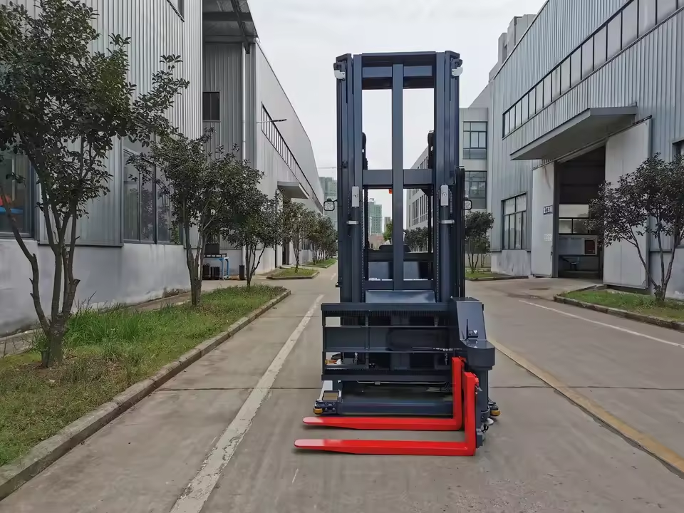 Everlift 3000 кг трехсторонний вилочный погрузчик, трехсторонняя мачта с полным свободным подъемом и боковым сдвигом, портативный вилочный погрузчик, сидящий вилочный погрузчик