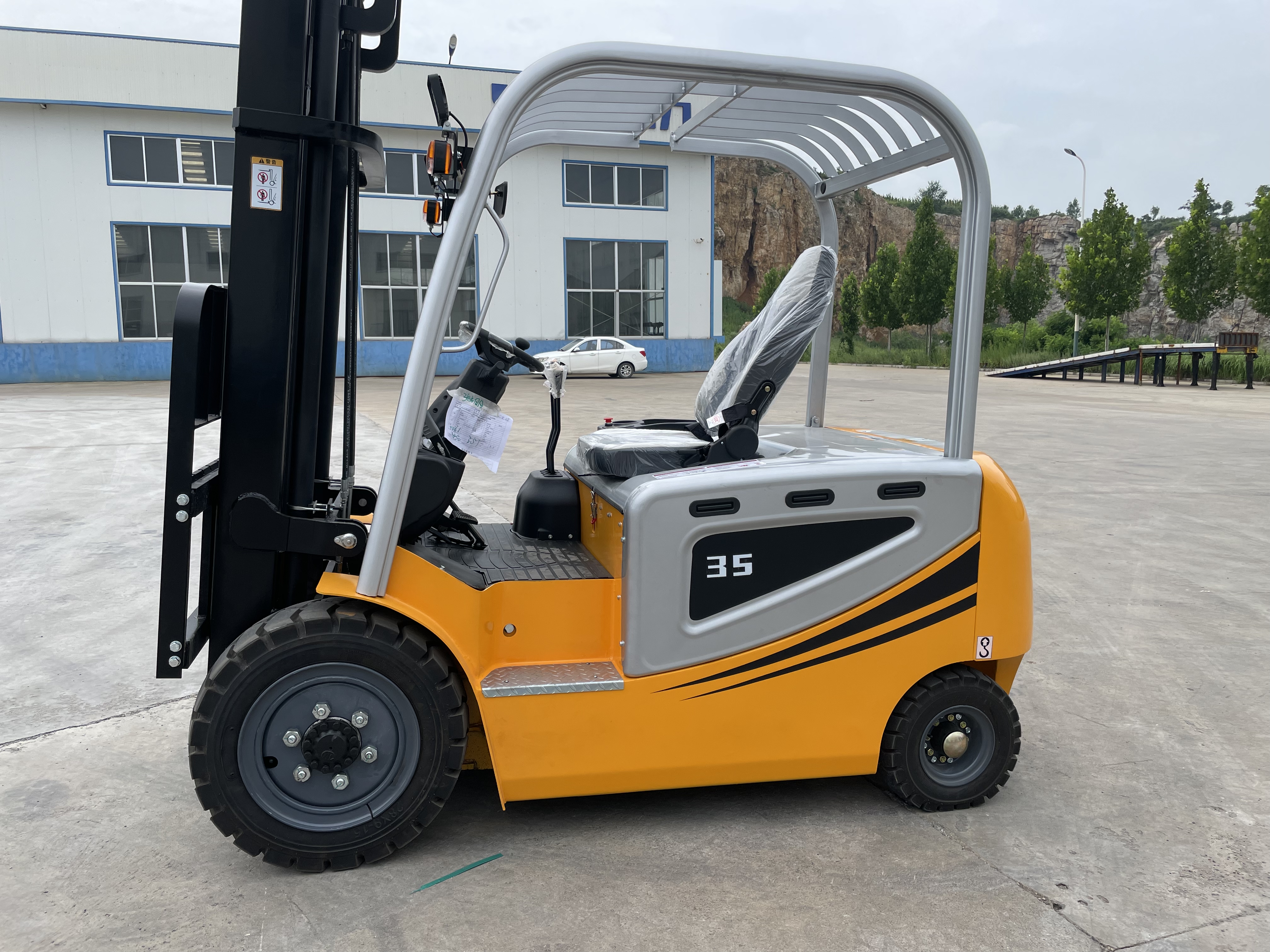 FB35E CE ISO электрический вилочный погрузчик 3500 кг Everlift FB35 мини электрический вилочный погрузчик 3-6 м высота подъема с высоким качеством