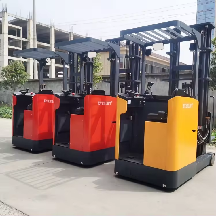 Вилочный погрузчик Everlift Заводская цена 1 тонна 1,5 тонны 2 тонны 2,5 тонны 8000 мм 3-ступенчатая мачта с сидячим типом Гидравлический полностью электрический ричтрак