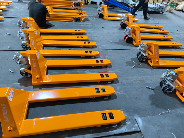 Ручная тележка с поддоном Everlift 2 тонны 2,5 тонны 3 тонны Высококачественная ручная тележка с поддоном для транспортировки грузов HPT-20