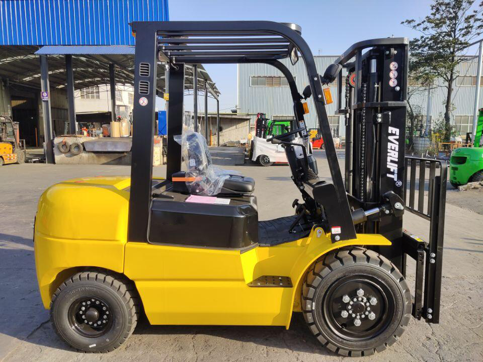 Everlift 3.5t 3M Китайский вилочный погрузчик Дизельный вилочный погрузчик 4 колеса с китайским двигателем Золотой поставщик вилочный погрузчик Цена
