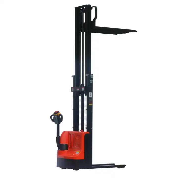 Everlift 1,2 т 1,5 т 3 м 3,5 м Полностью электрический штабелер-штабелер Подъемник Экономичный штабелер 3-ступенчатый боковой сдвиг Вариант свободного подъема Заводская цена CE