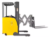 Everlift 2 тонны 6 м двойной ножничный ричтрак электрический вилочный погрузчик-штабелер с узким проходом китайский вилочный погрузчик