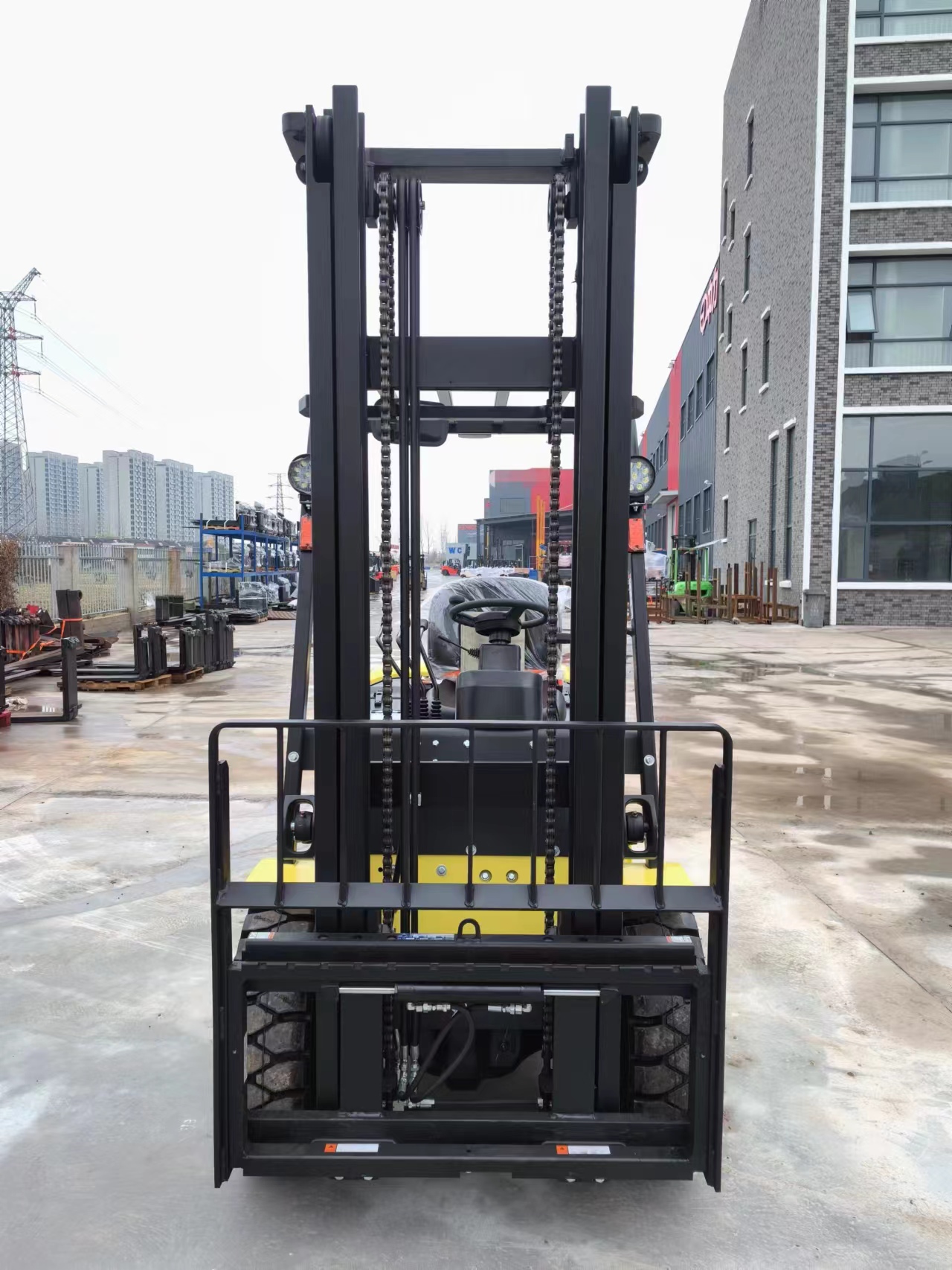 Китайские дизельные вилочные погрузчики Everlift новые 2,5 тонны 3 м с японским вилочным погрузчиком с двигателем Nissan ISUZU Mitsubishi