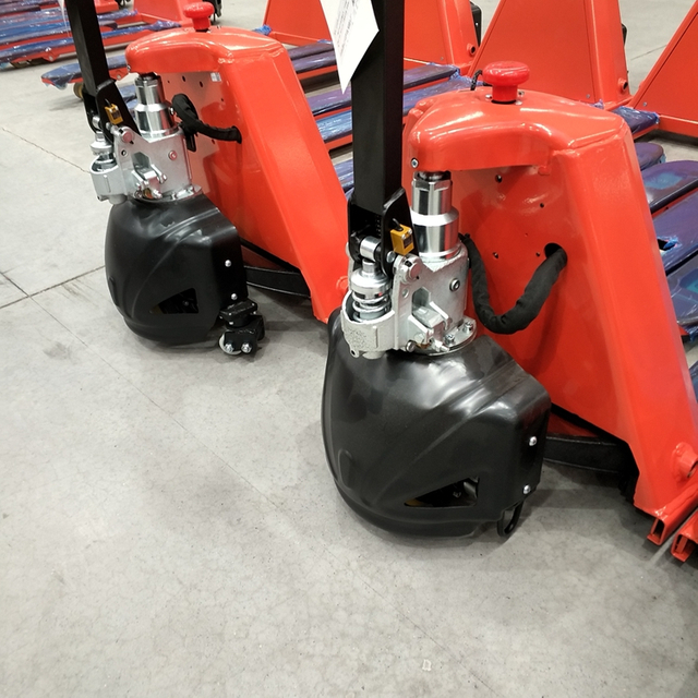 Полуэлектрическая тележка для поддонов Everlift Электрическая домкрат для поддонов Прямые продажи с завода ELEP-20AN