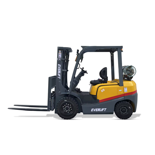 Everlift 3,5 тонны 3-тонный вилочный погрузчик с пропаном, сжиженным нефтяным газом, бензиновый вилочный погрузчик