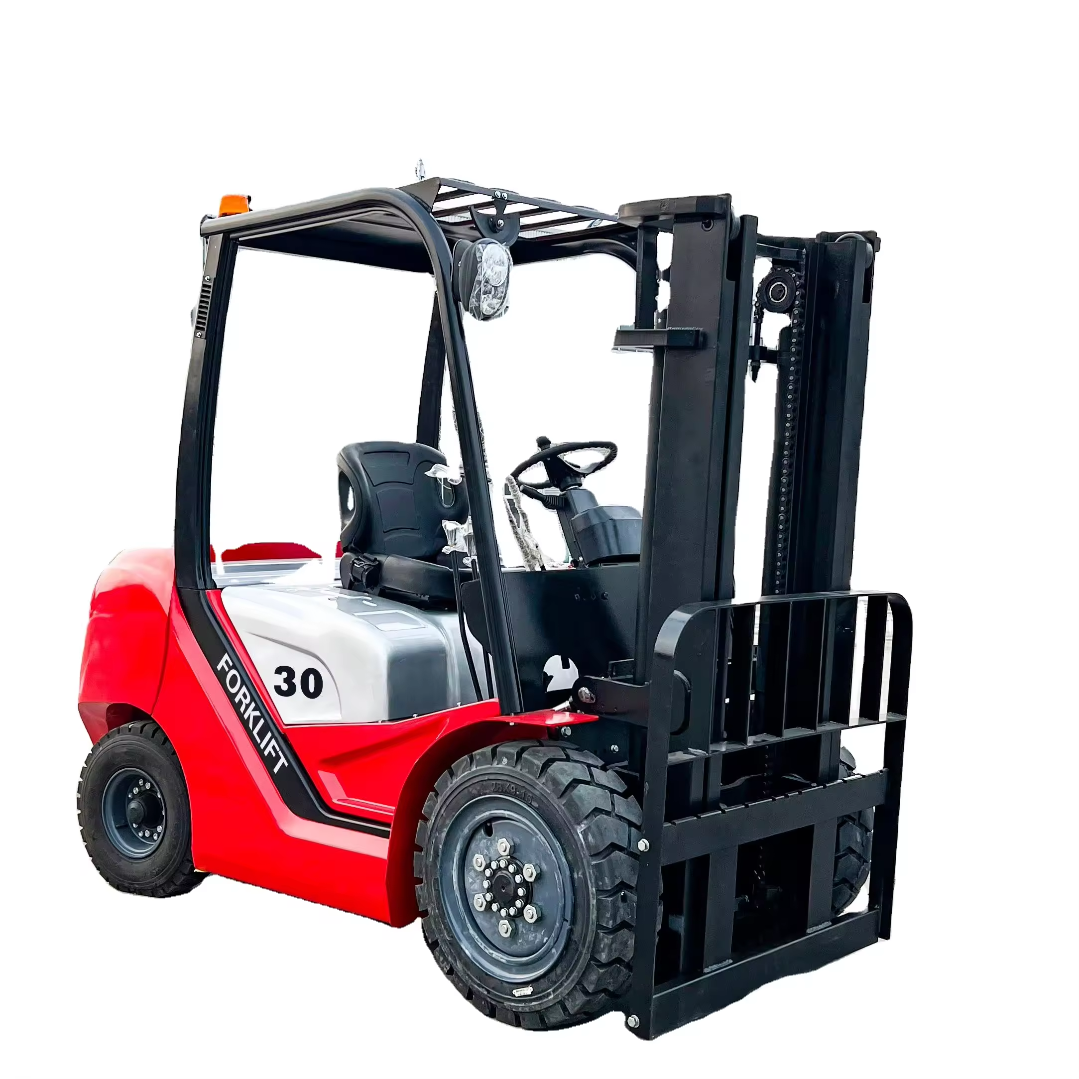 Вилочный погрузчик Everlift Дизельные вилочные погрузчики Цена FD30 3000 кг 3500 кг 3-6 м Триплекс-мачтовые вилочные погрузчики Твердые шины Боковой сдвиг