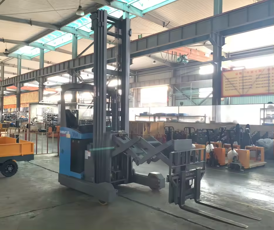 Everlift Double Deep Reach Truck Электрический ножничный погрузчик 1500 кг 2000 кг с подъемом 8 м 10 м